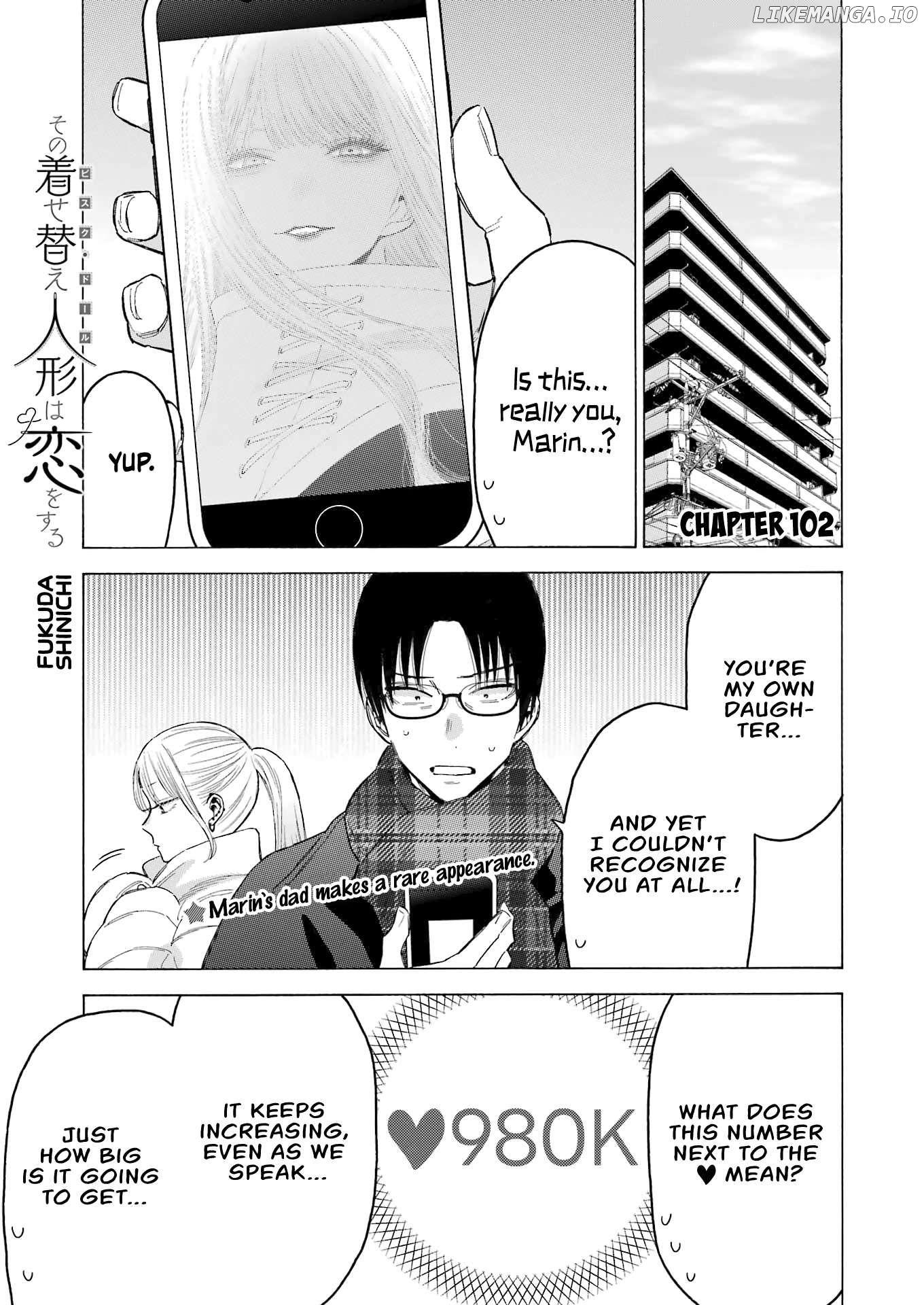 My Dress-Up Darling, Chapter 102 image 01